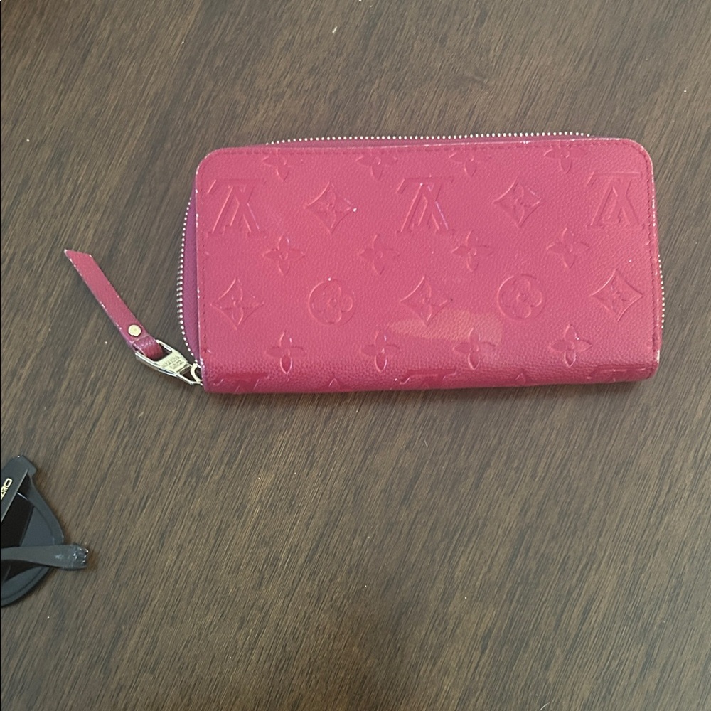 Elegant Red Designer Wallet